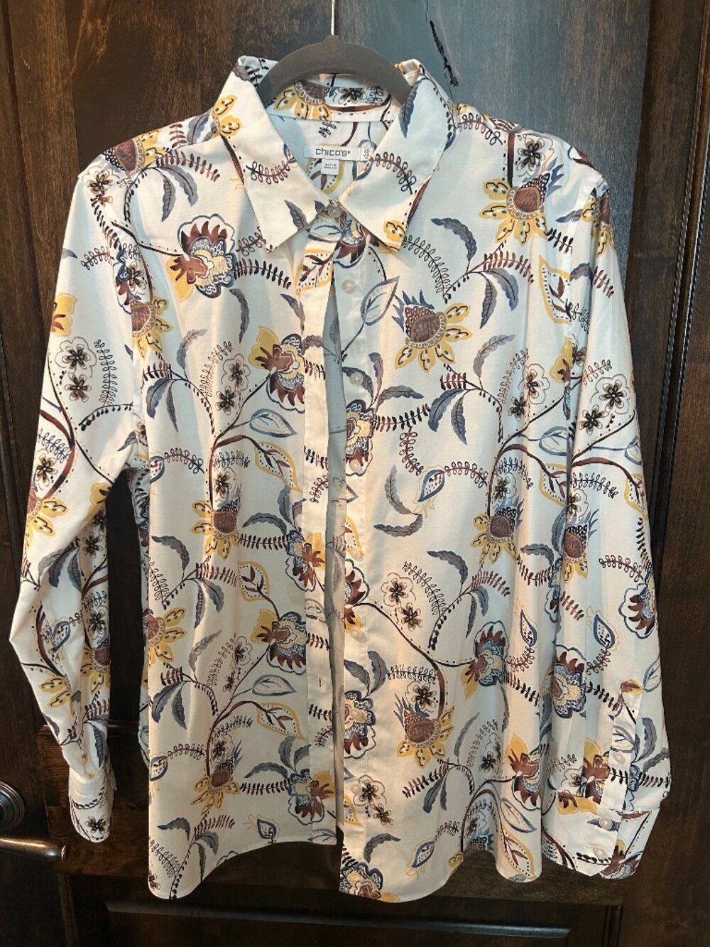 Chico's print blouse - 14